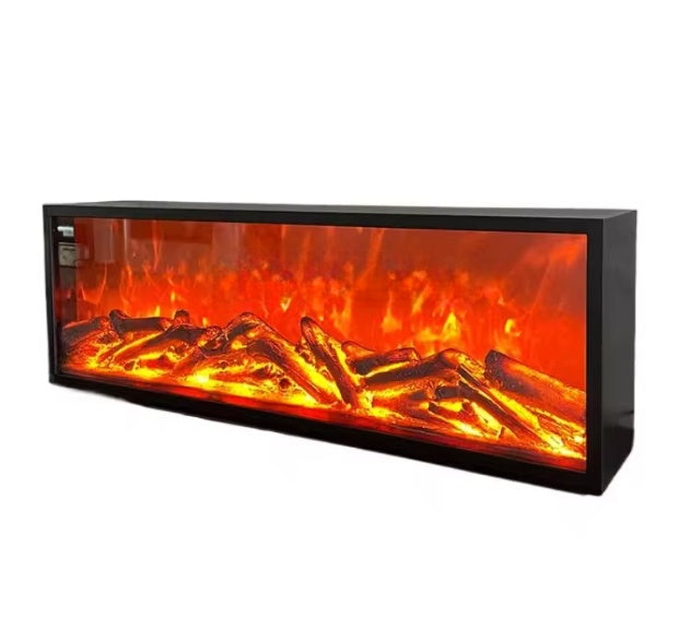 ✨Electronic fireplace insert, simulated flame, heating decorative cabinet, living room home atmosphere light