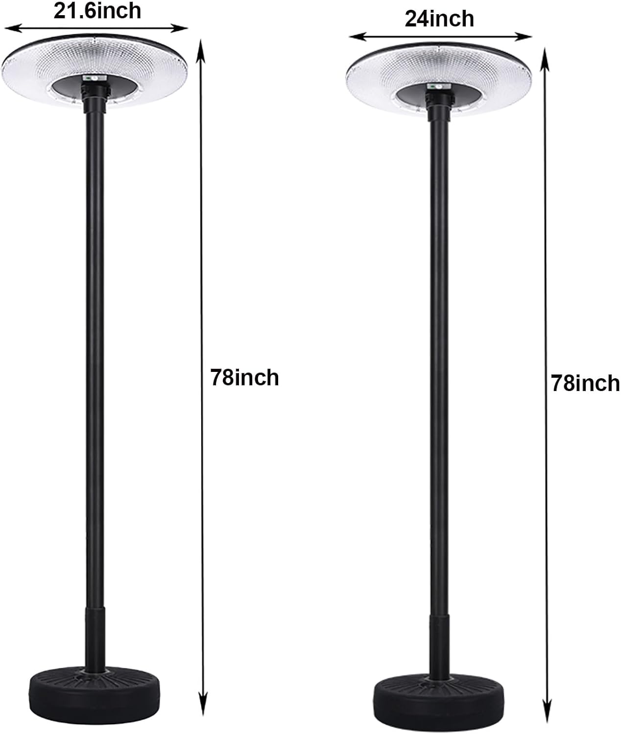 🎉Solar Waterproof Dish Moving & Lifting Outdoor LED Floor Lamps
