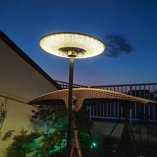 🎉Solar Waterproof Dish Moving & Lifting Outdoor LED Floor Lamps