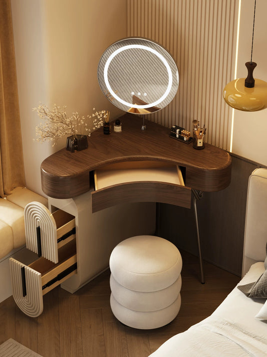 🎉Good news for small apartments, dressing table,corner dressing cabinets and storage racks