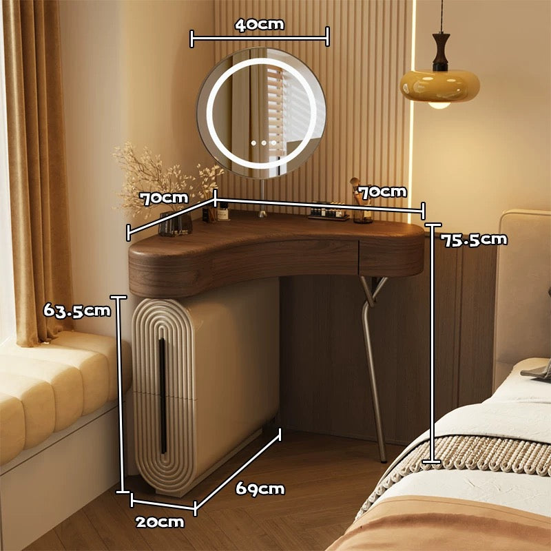 🎉Good news for small apartments, dressing table,corner dressing cabinets and storage racks
