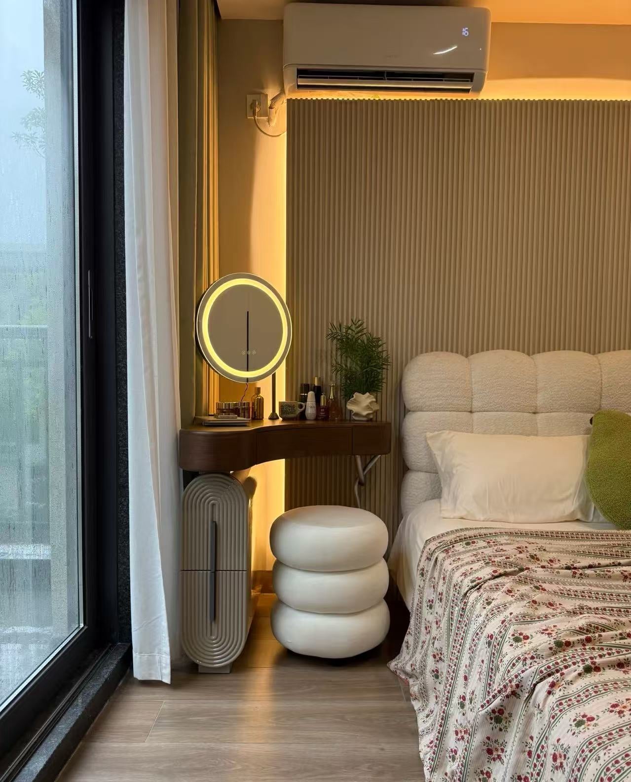 🎉Good news for small apartments, dressing table,corner dressing cabinets and storage racks