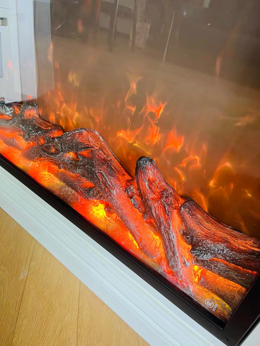 ✨Electronic fireplace insert, simulated flame, heating decorative cabinet, living room home atmosphere light