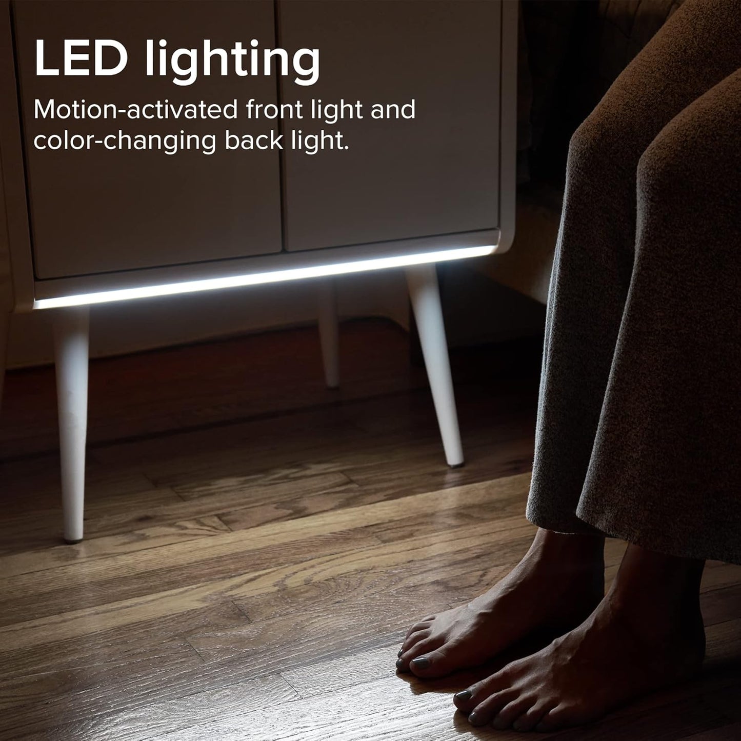 ✨Smart side table with refrigerated drawer, wireless charging and Bluetooth speaker