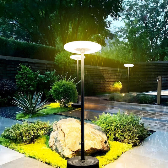 🎉Solar Waterproof Dish Moving & Lifting Outdoor LED Floor Lamps